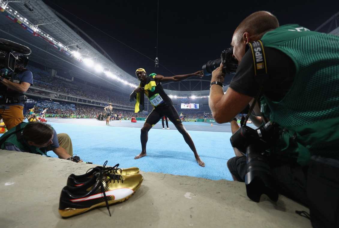 A dois passos da imortalidade, Bolt fatura o tricampeonato olímpico nos  100m — Rede do Esporte