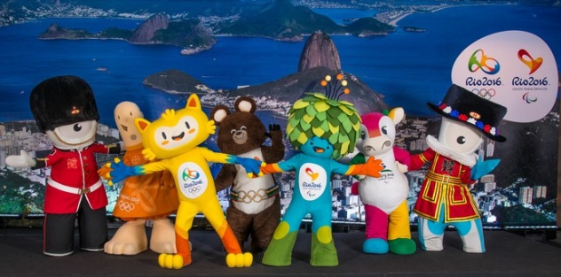 Apresentadas as mascotes da Rio 2016, Esportes