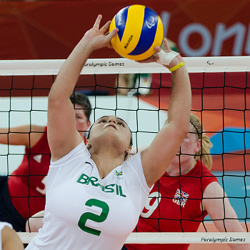 Brasil avança para as quartas de finais da Copa do Mundo de Vôlei Sentado