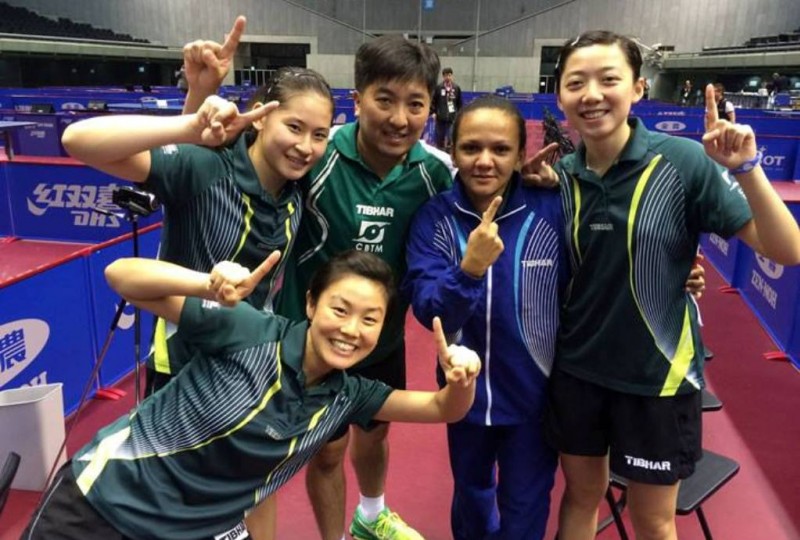 Equipe feminina do Brasil de tênis de mesa estreia no torneio por equipes  contra Hong Kong - Surto Olímpico