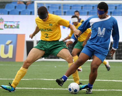 Brasil é campeão mundial de futebol para cegos