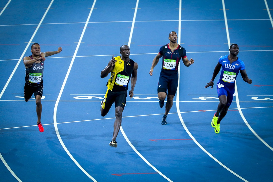 A dois passos da imortalidade, Bolt fatura o tricampeonato olímpico nos  100m — Rede do Esporte