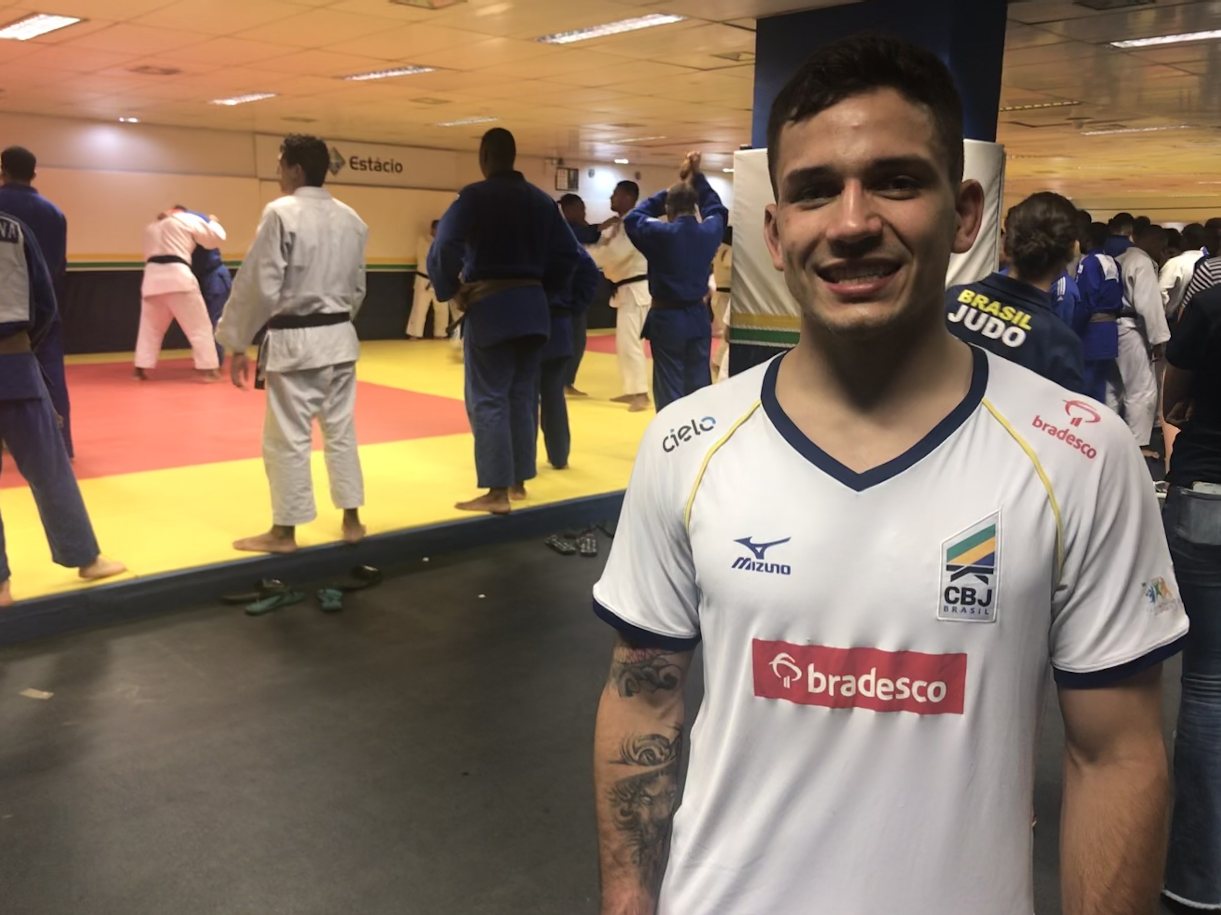 Daniel Cargnin, atleta da Sociedade Ginástica de Porto Alegre