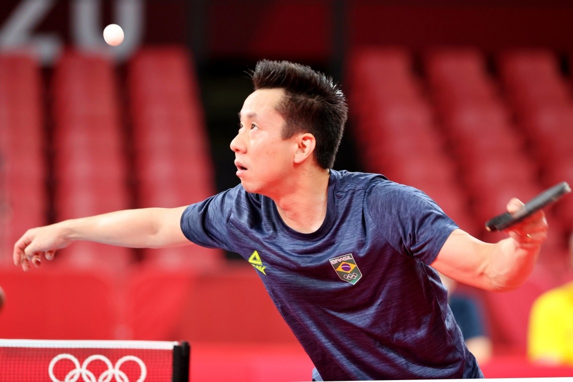 Gustavo Tsuboi vence nigeriano no tênis de mesa e vai às oitavas de final  nas Olimpíadas de Tóquio - Jogada - Diário do Nordeste