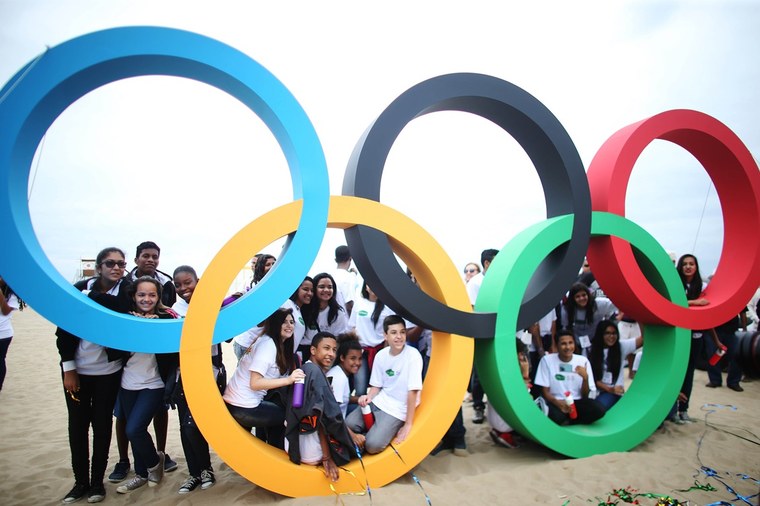 Visão  As novas e as recicladas instalações dos Jogos Olímpicos