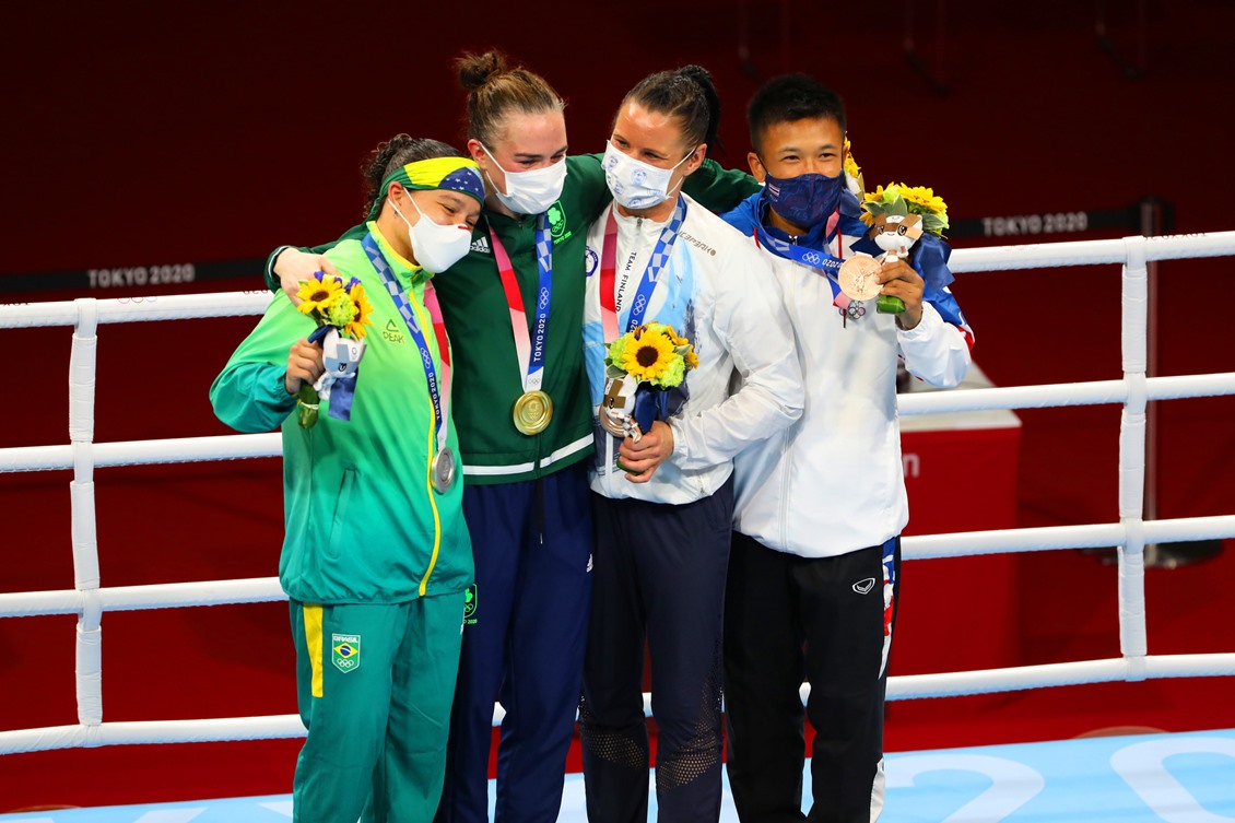 Hebert nocauteia campeão mundial e conquista o ouro nos Jogos Tóquio 2020