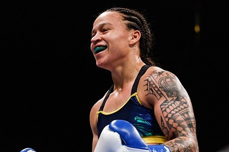 Beatriz Ferreira Vence A Segunda Luta No Boxe Profissional Por Nocaute T Cnico Rede Do Esporte