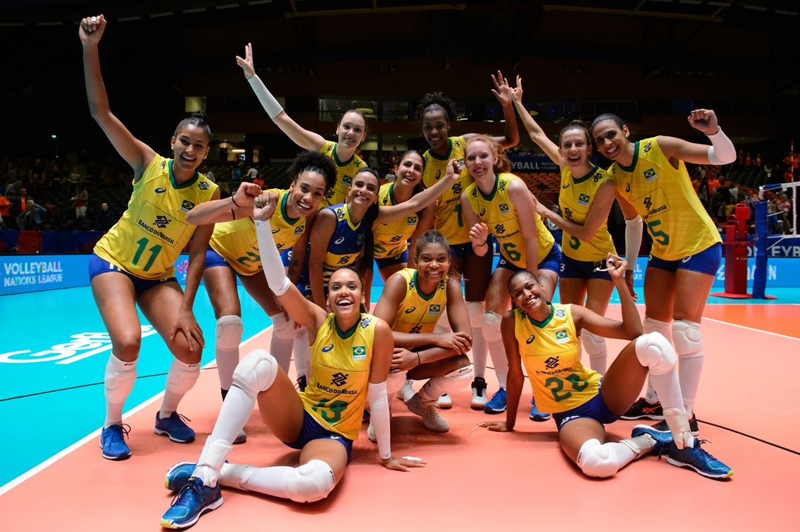 Brasil x Bulgaria  Copa Internacional de Voleibol Feminino