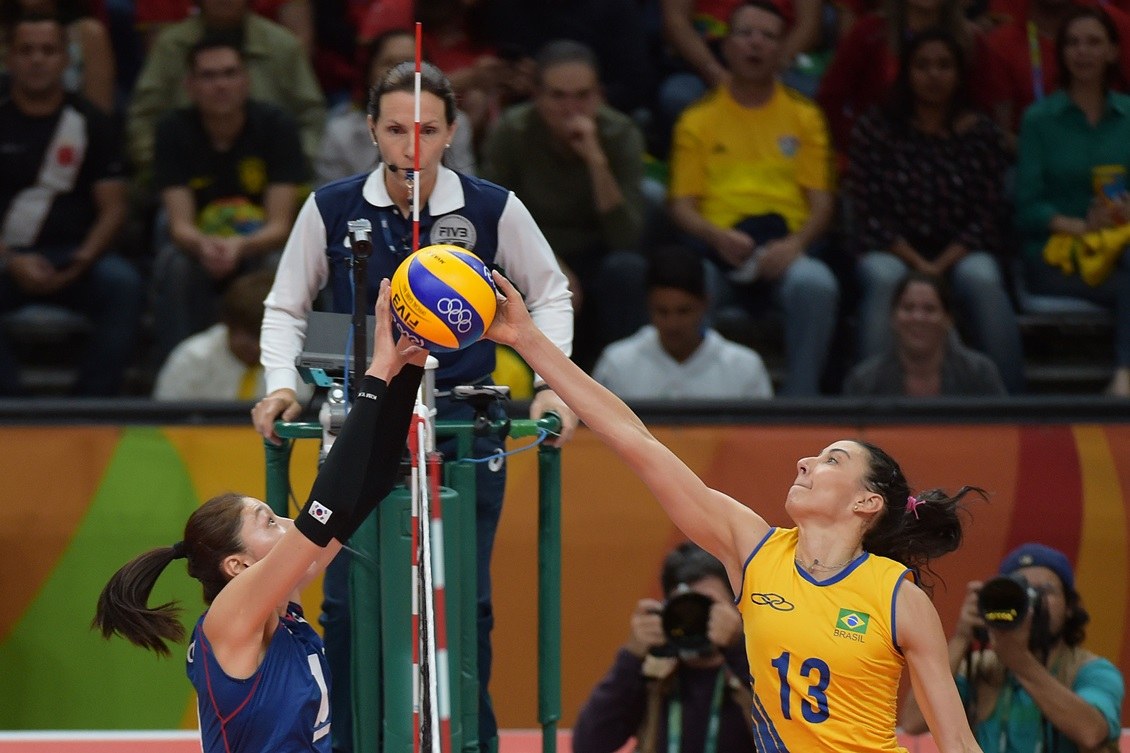 BRASIL 3 X 0 COREIA DO SUL, Vôlei Feminino