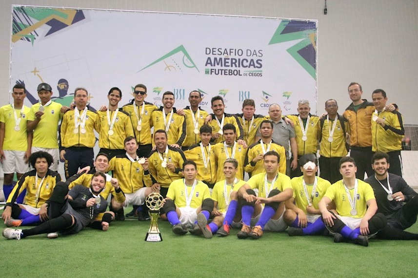 Brasil é campeão mundial de futebol para cegos