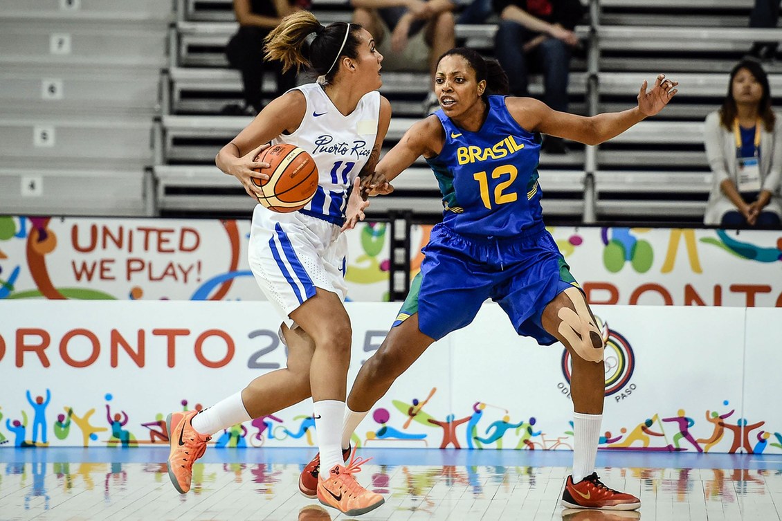 Brasil se recupera, vence Porto Rico no basquete feminino e mantém