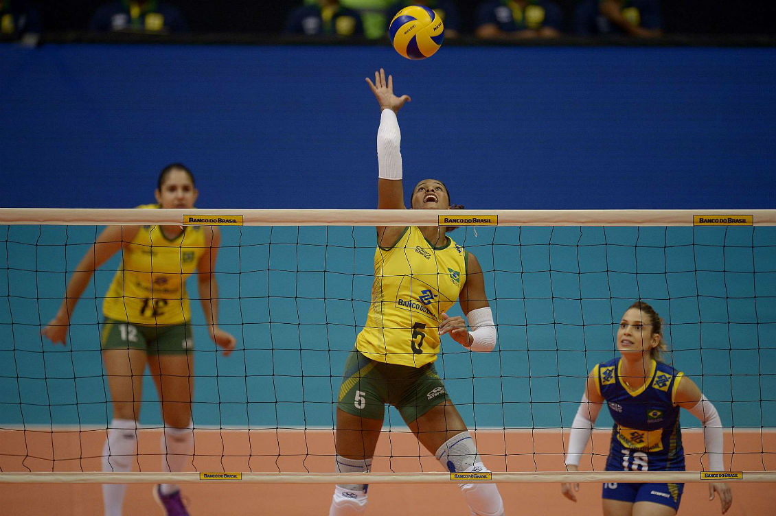 Brasil x Bulgaria  Copa Internacional de Voleibol Feminino