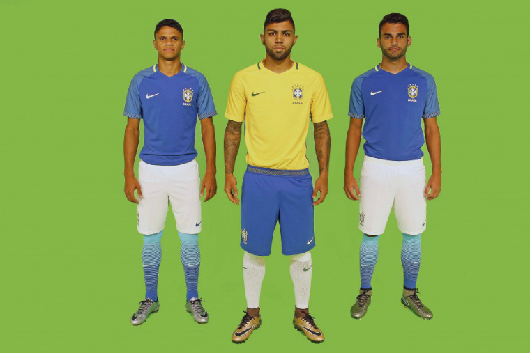 Seleção Brasileira apresenta novos uniformes para a disputa da