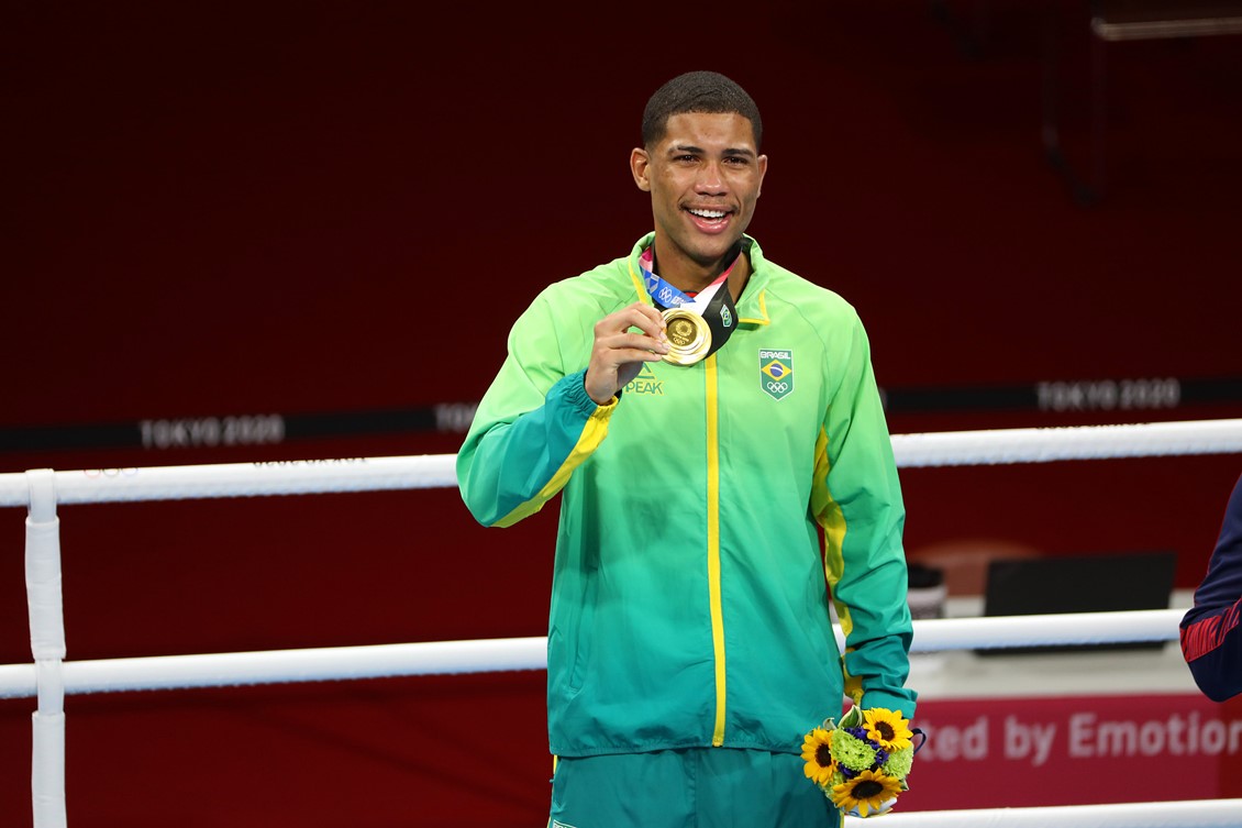 Hebert Conceição derrota russo e chega na final olímpica do boxe