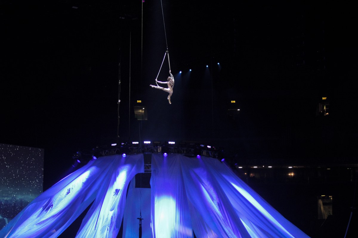With the appreciation of art and sports, a circus show opens in Pan — Rede do Esporte