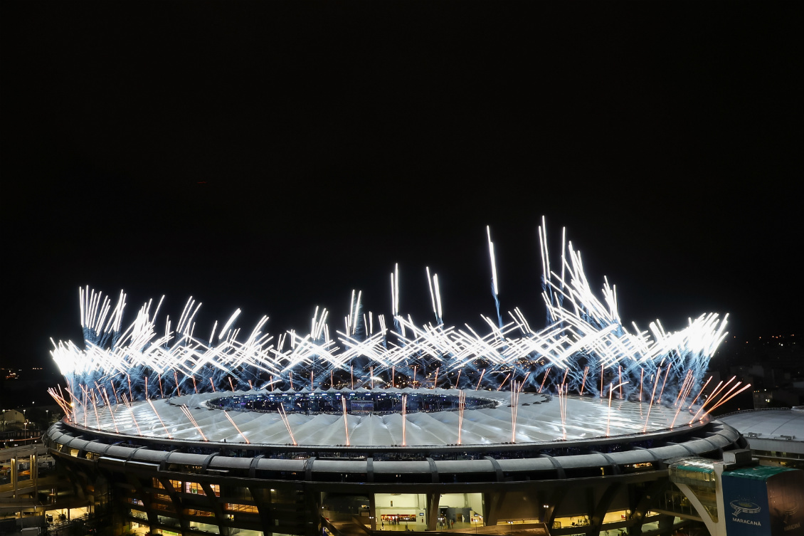 Festa de cores, música e emoção encerra, no Maracanã, os Jogos Olímpicos do  Rio — Rede do Esporte