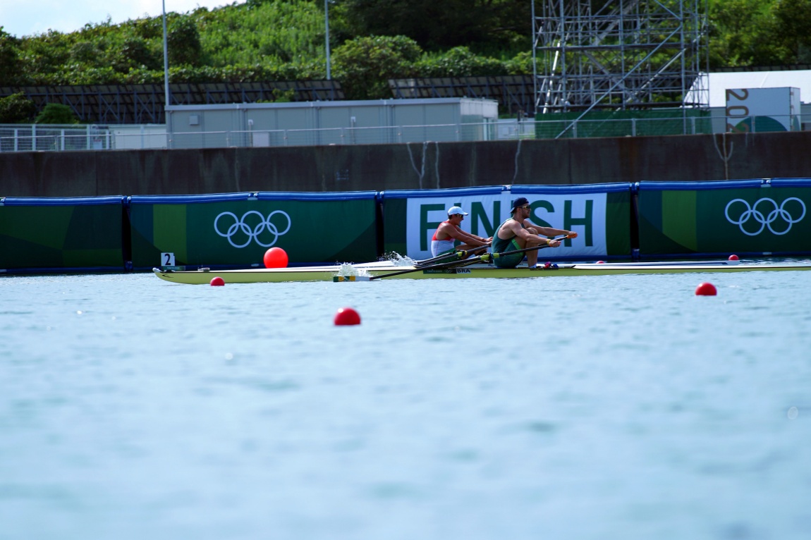 Lucas Verthein se classifica para as quartas de final do remo