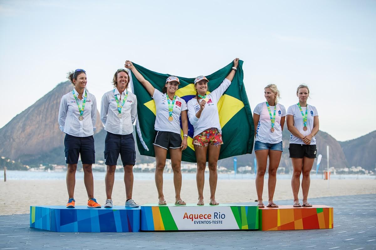 Equipe Brasileira de Vela inicia evento-teste de Paris-2024