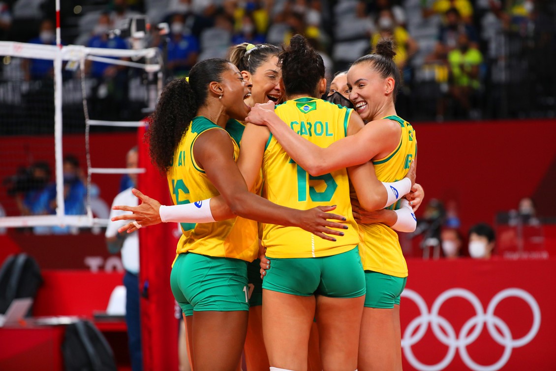 Meninas no vôlei conquistam vaga na final em Tóquio e garantem recorde  histórico de medalhas para o Brasil nas Olimpíadas — Rede do Esporte