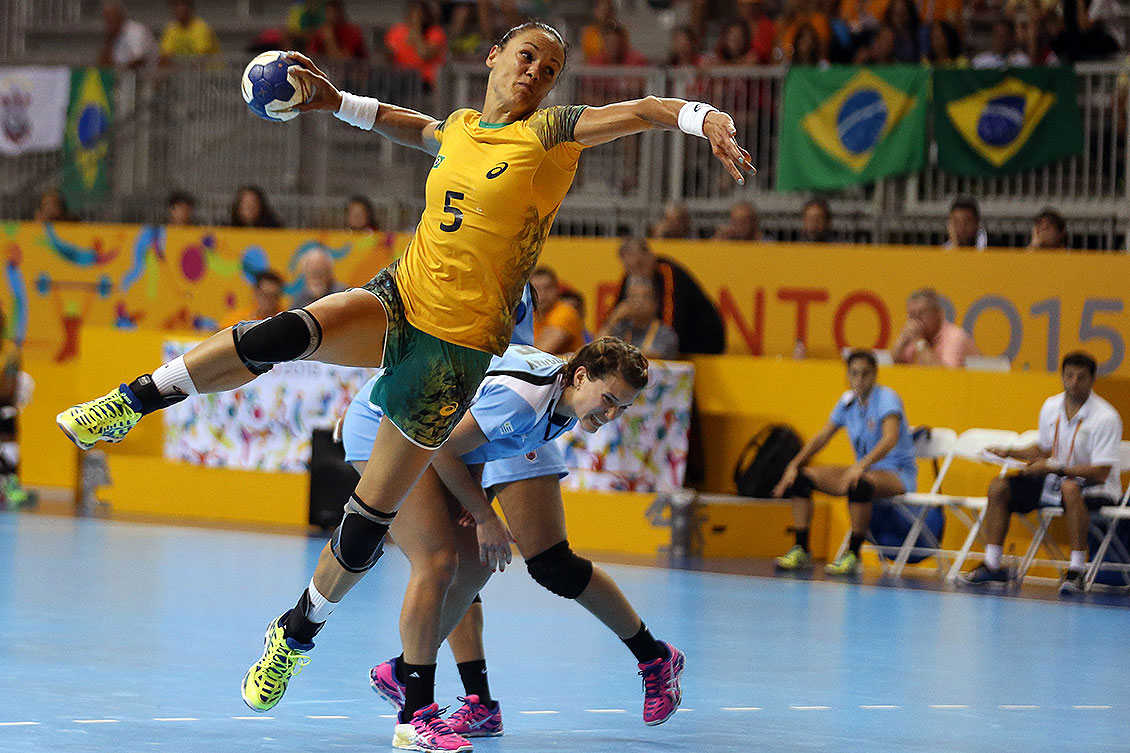 Seleção feminina de handebol passa sem problemas pelo Uruguai e vai à final  do Pan — Rede do Esporte