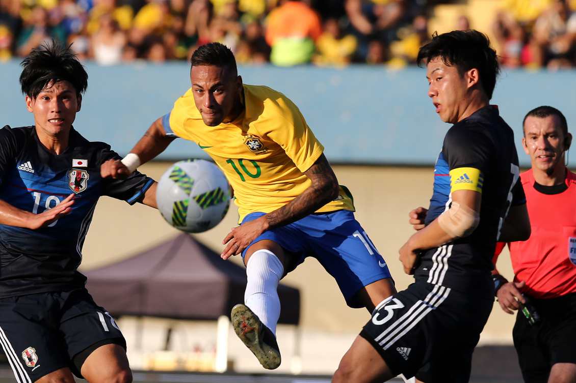 Brasil vence Japão no futebol em amistoso pré-Jogos Olímpicos