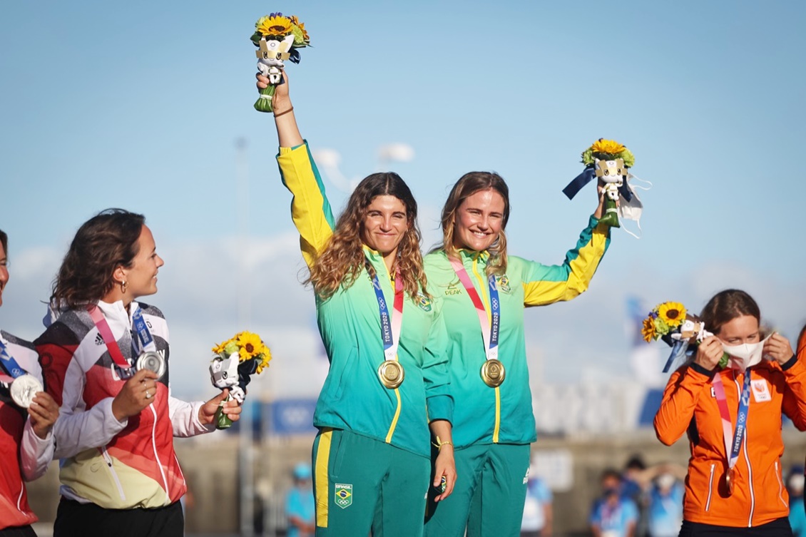 Martine e Kahena conquistam a prata em evento-teste para Paris