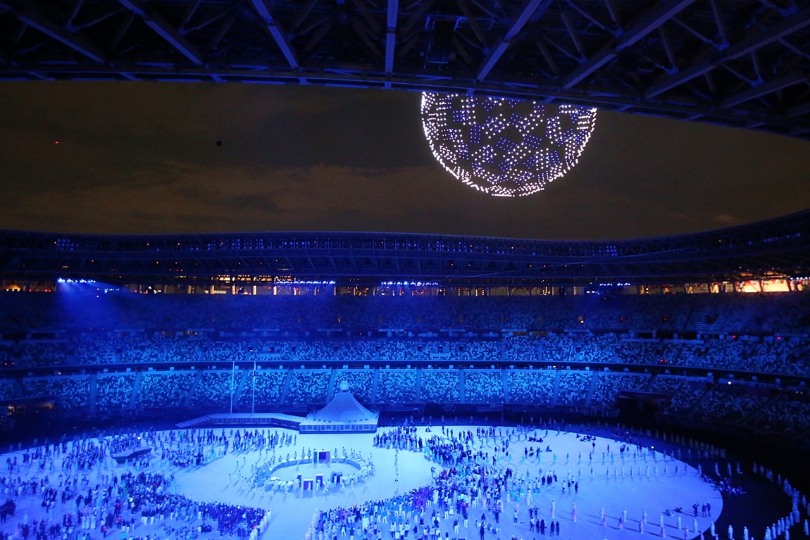 Pira Olímpica Rio 2016 é acesa em homenagem aos Jogos de Tóquio