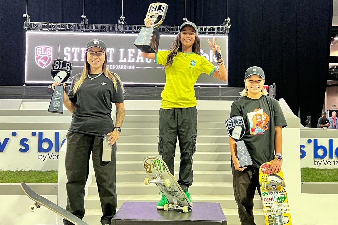 Rayssa Leal é prata na final do Mundial de Skate Street 2023 em Tóquio