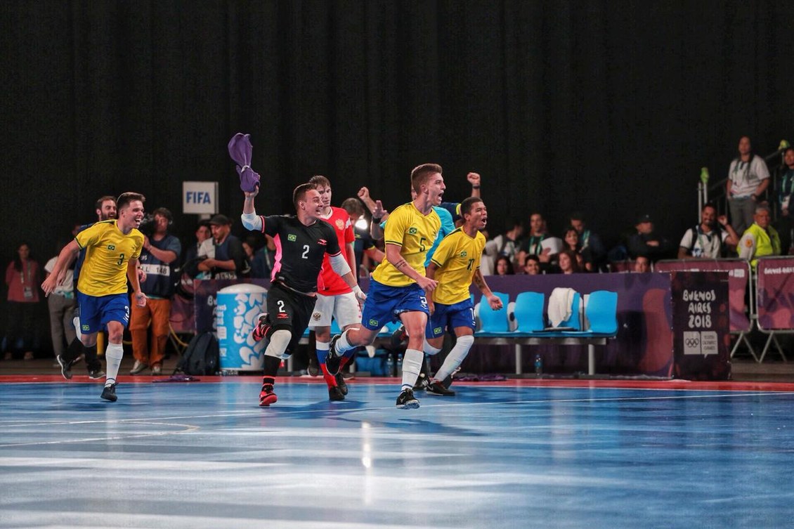 Com apoio de Marta e Brasil favorito, futsal tem sua primeira final  olímpica da história, jogos olímpicos da juventude