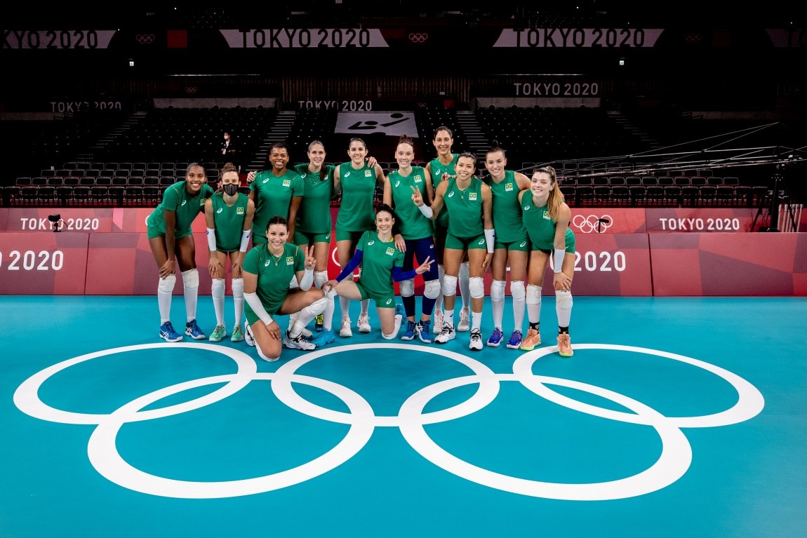 Seleção Brasileira Feminina de vôlei enfrenta a Coreia do Sul em busca de  vaga na final em Tóquio