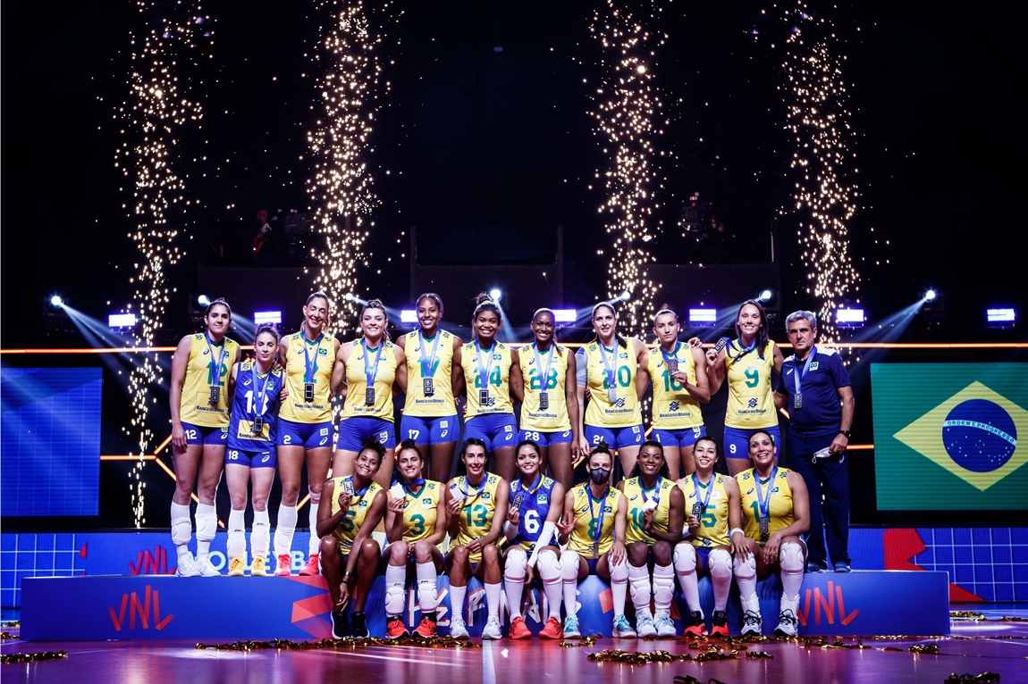 Seleção feminina de vôlei fica com a medalha de prata no Campeonato Mundial  — Rede do Esporte