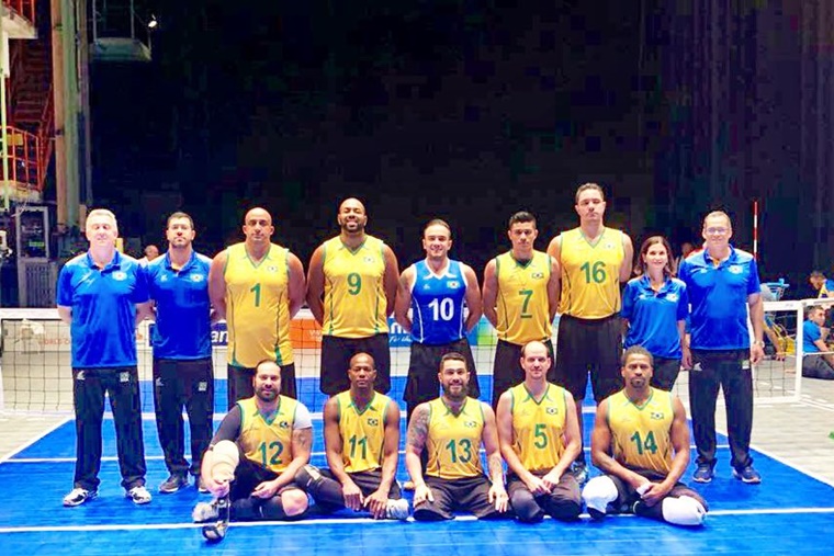 Brasil avança para as quartas de finais da Copa do Mundo de Vôlei Sentado