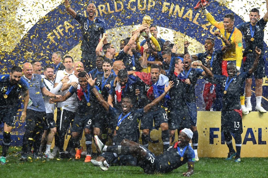 Copa da Rússia: França campeã do Mundo