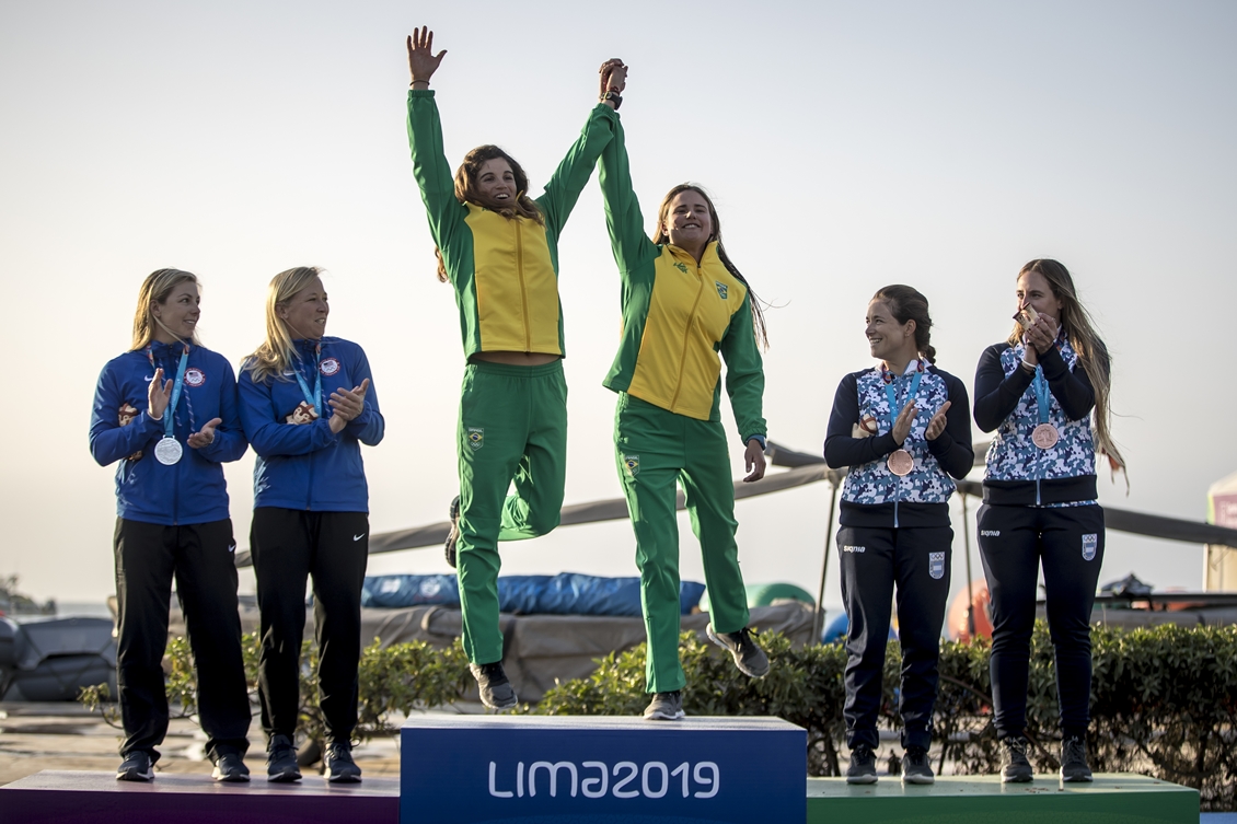 Martine e Kahena conquistam a prata em evento-teste para Paris