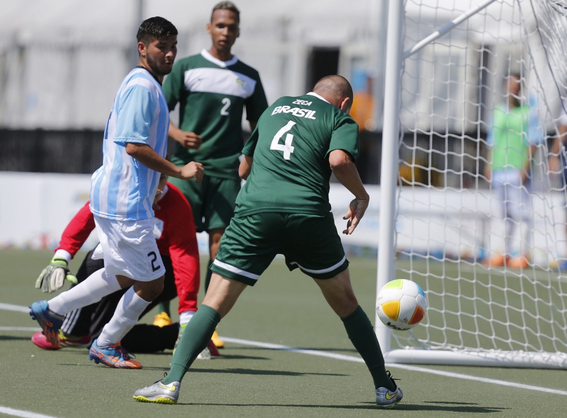 Com hat-trick de sul-mato-grossense, Brasil goleia o Canadá e defende  título do futebol de 7 no Parapan, ms